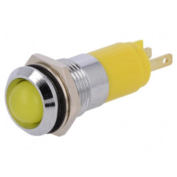 Lampă LED galbenă IP67 24-28V | Electronic-mag.ro | Componente Electronice