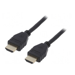 Cablu HDMI 2.1 HDCP 2.2 Negru PVC | Electronic-mag.ro | Componente Electronice