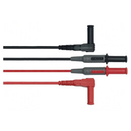 Cabluri de Măsurare 10A 1m Conductori x2 | Electronic-mag.ro | Componente Electronice