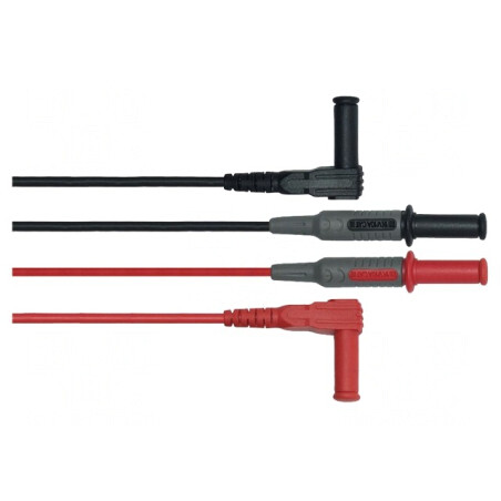 Cabluri de Măsurare 10A 1m Conductori x2 | Electronic-mag.ro | Componente Electronice