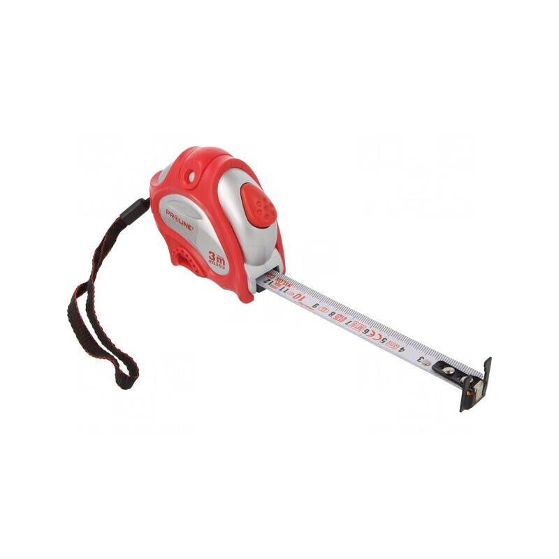Ruletă de Măsură 3m Clasa II Albă | Electronic-mag.ro | Componente Electronice