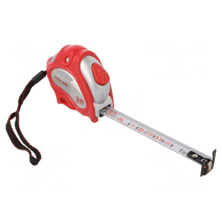 Ruletă de Măsură 3m Clasa II Albă | Electronic-mag.ro | Componente Electronice