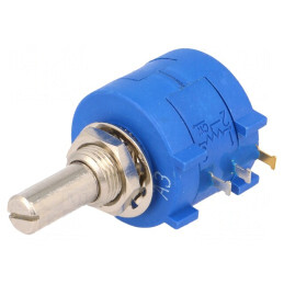Potentiometru Axial Multitura 50kΩ 2W 6,35mm Linear | Electronic-mag.ro | Componente Electronice