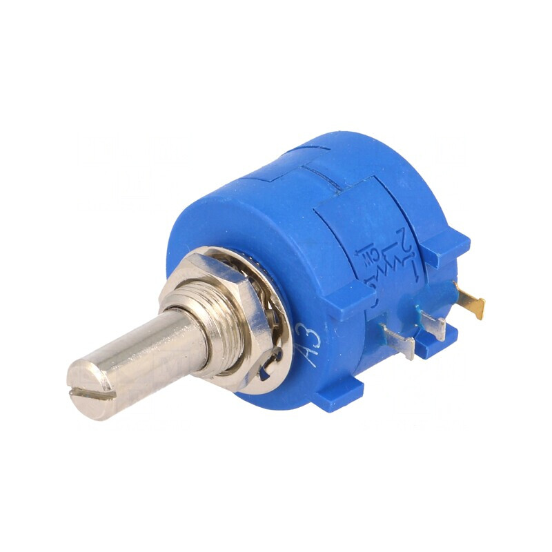 Potentiometru Axial Multitura 50kΩ 2W 6,35mm Linear | Electronic-mag.ro | Componente Electronice