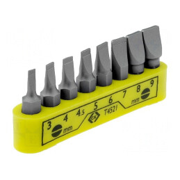 Kit Capete Şurubelniţă Plată 30mm 1/4" (C6,3mm) | Electronic-mag.ro | Componente Electronice