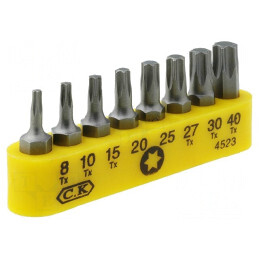 Kit Capete Şurubelniţă Torx 30mm 1/4" | Electronic-mag.ro | Componente Electronice