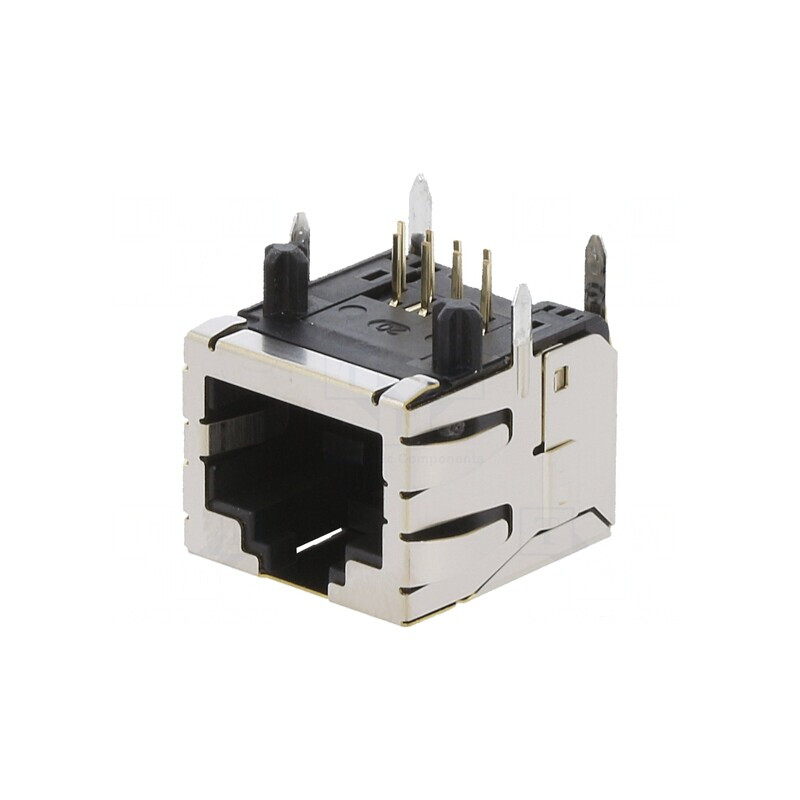 Soclu RJ45 8P8C Aurit pentru PCB THT | Electronic-mag.ro | Componente Electronice Soclu RJ45 8P8C Aurit pentru PCB THT | Electronic-mag.ro | Componente Electronice