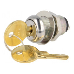 Întrerupător cu Cheie SPST 90° - 2 Pini | Electronic-mag.ro | Componente Electronice