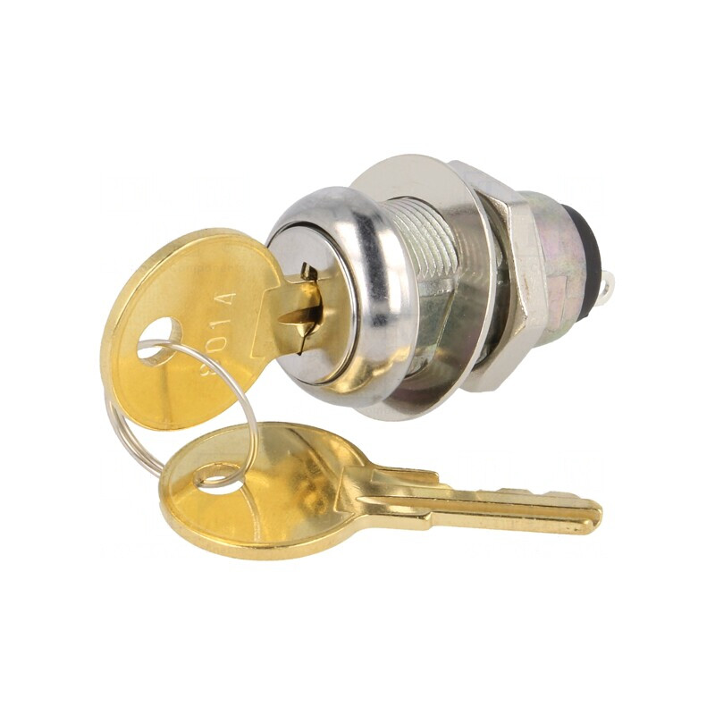 Întrerupător cu Cheie SPST 90° - 2 Pini | Electronic-mag.ro | Componente Electronice Întrerupător cu Cheie SPST 90° - 2 Pini | Electronic-mag.ro | Componente Electronice