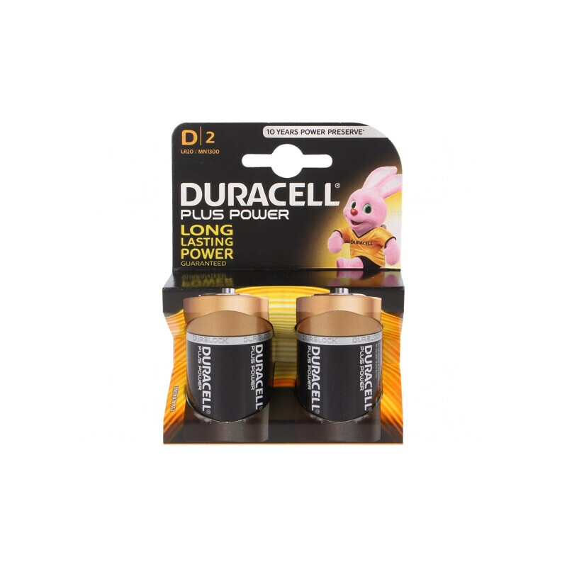 Baterie Alcalină 1.5V D Nereîncărcabilă 2 Bucăți Plus | Electronic-mag.ro | Componente Electronice