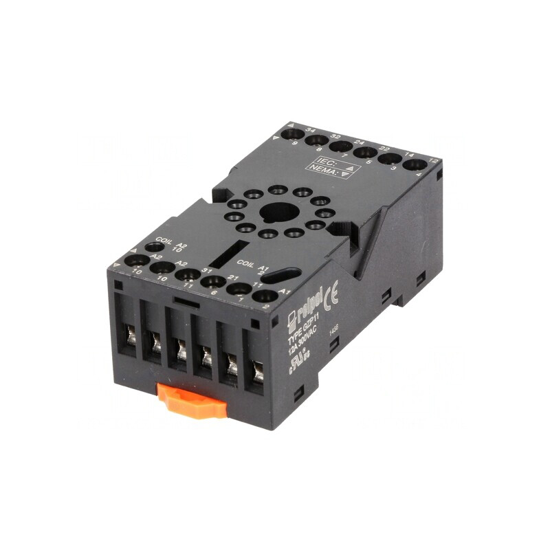 Stativ pentru Șină DIN R15 10A 250VAC | Electronic-mag.ro | Componente Electronice