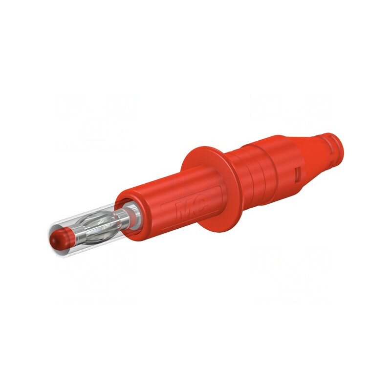 Mufă banană 4mm roşie 32A 600V cu izolaţie nichelat | Electronic-mag.ro | Componente Electronice Mufă banană 4mm roşie 32A 600V cu izolaţie nichelat | Electronic-mag.ro | Componente Electronice