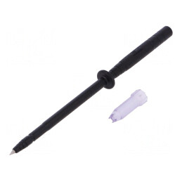 Sondă de măsurare neagră 1A 4mm 122mm | Electronic-mag.ro | Componente Electronice