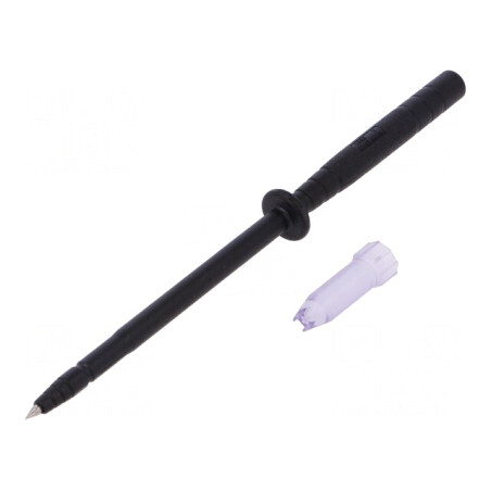 Sondă de măsurare neagră 1A 4mm 122mm | Electronic-mag.ro | Componente Electronice