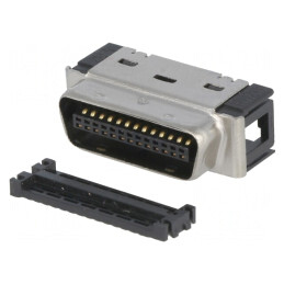 Mufă Tată MDR 26 PIN Ecranată pe Cablu Poliester | Electronic-mag.ro | Componente Electronice