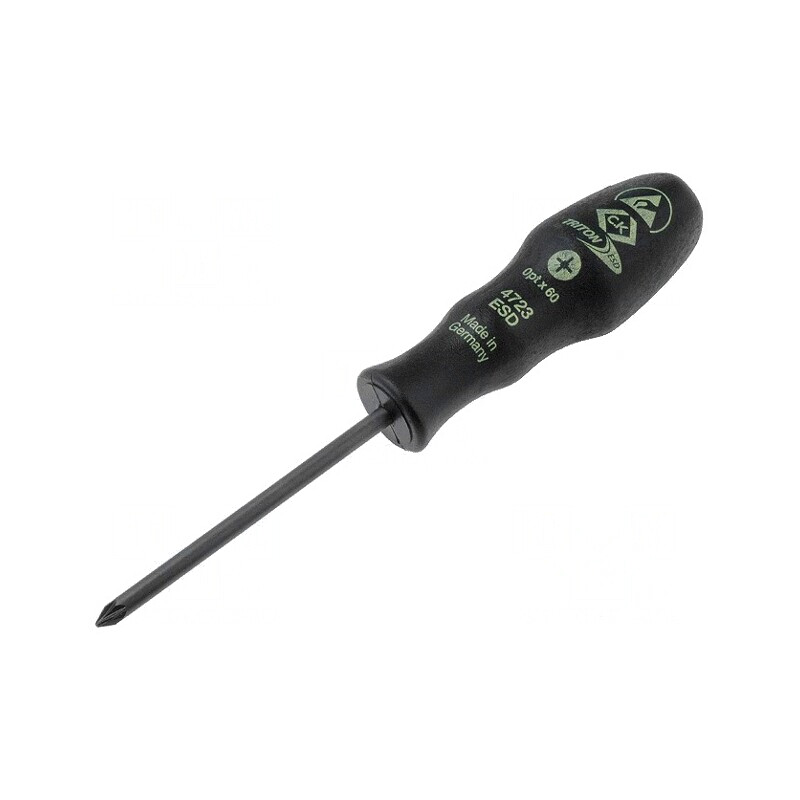 Șurubelniță Pozidriv PZ0 ESD 60mm | Electronic-mag.ro | Componente Electronice