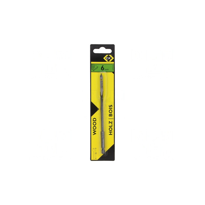 Burghiu Lemn 6mm 160mm Oțel Rapid HSS | Electronic-mag.ro | Componente Electronice