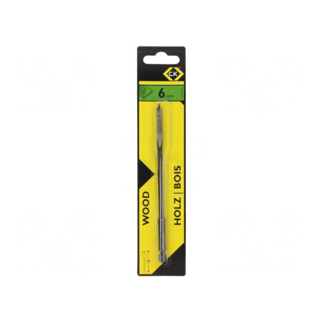 Burghiu Lemn 6mm 160mm Oțel Rapid HSS | Electronic-mag.ro | Componente Electronice