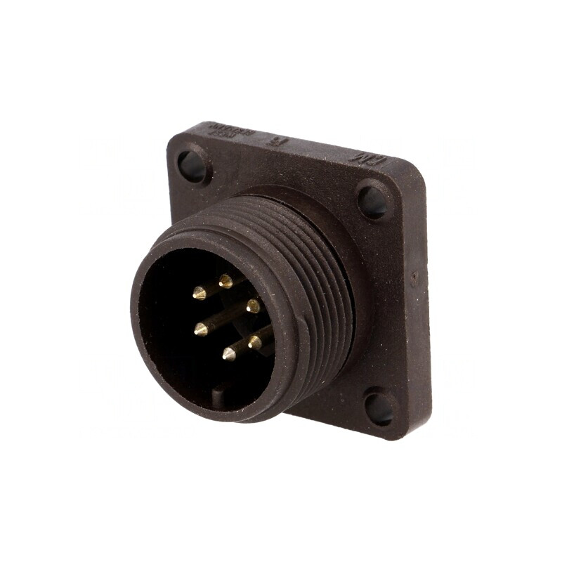 Conector Circular Soclu IP67 6 Pini Placare Argintată Tată | Electronic-mag.ro | Componente Electronice Conector Circular Soclu IP67 6 Pini Placare Argintată Tată | Electronic-mag.ro | Componente Electronice