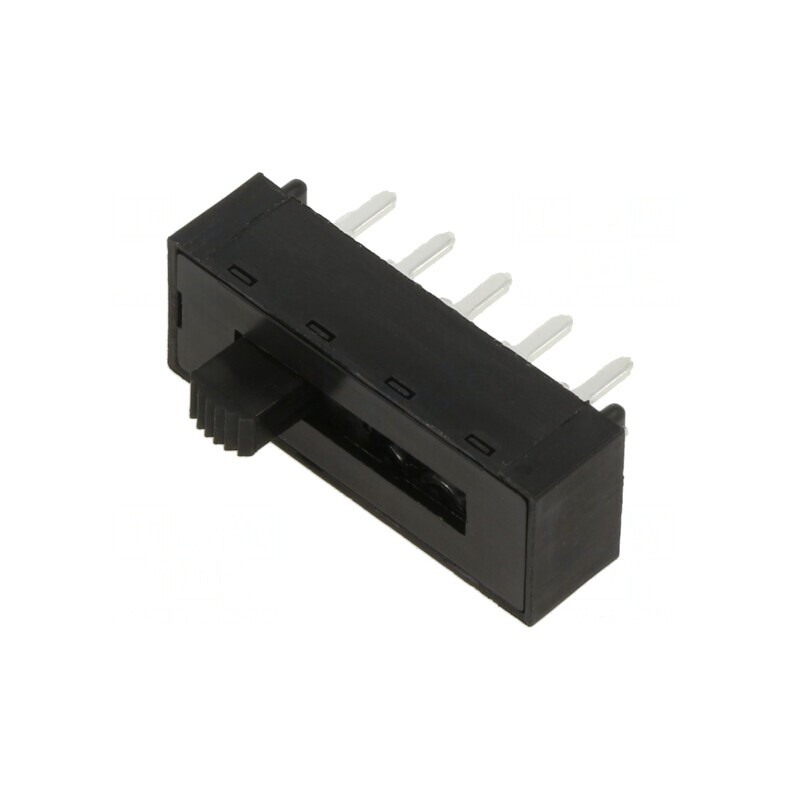 Comutator Glisant DP4T 2A/250VAC 0,5A/125VDC THT | Electronic-mag.ro | Componente Electronice