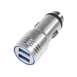 Alimentator USB dublu 12-24V 5V/2.1A | Electronic-mag.ro | Componente Electronice
