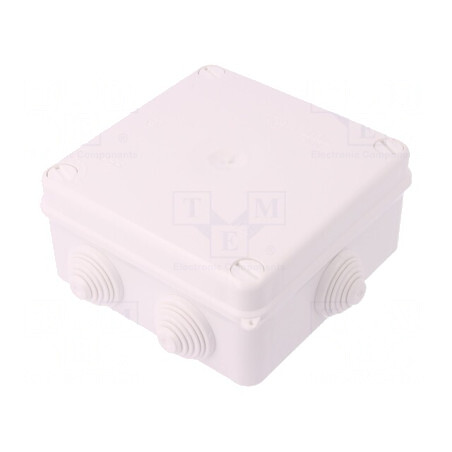 Cutie de Conexiuni pentru Perete 133x133x64mm | Electronic-mag.ro | Componente Electronice