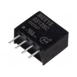Convertor DC/DC 1W 3V-12V 83mA SIP | Electronic-mag.ro | Componente Electronice