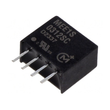 Convertor DC/DC 1W 3V-12V 83mA SIP | Electronic-mag.ro | Componente Electronice