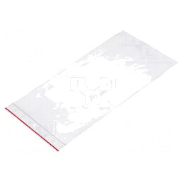 Pungă cu fermoar 300x150mm polietilenă | Electronic-mag.ro | Componente Electronice