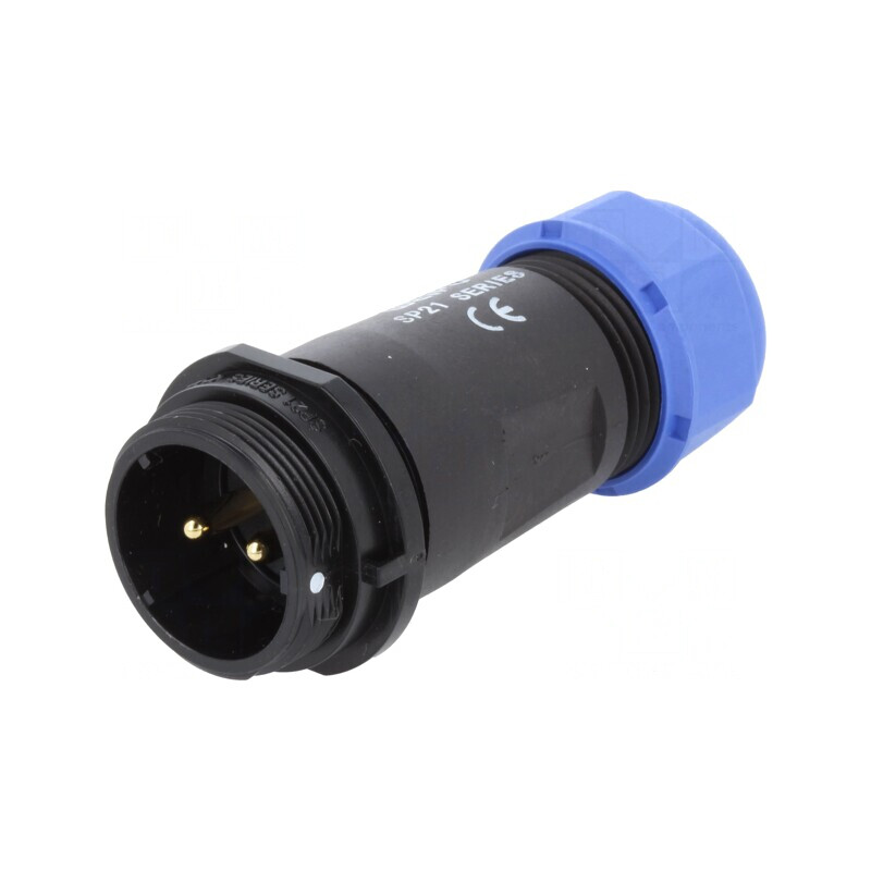 Mufă SP21 Tată 2 PIN IP68 30A 500V | Electronic-mag.ro | Componente Electronice Mufă SP21 Tată 2 PIN IP68 30A 500V | Electronic-mag.ro | Componente Electronice