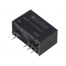 Convertor DC/DC 2.28W 15V 120mA | Electronic-mag.ro | Componente Electronice