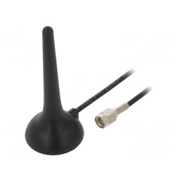 Antena GSM/3G cu Magnet 0.3dBi/1.7dBi 824-960MHz/1.71-2.17GHz