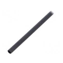 Manşon termocontractabil cu adeziv 4mm 1,2m negru | Electronic-mag.ro | Componente Electronice