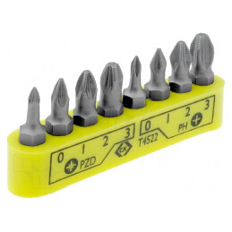 Capete șurubelniță Phillips Pozidriv 30mm Blister Kit | Electronic-mag.ro | Componente Electronice