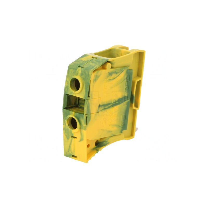 Conector de Îmbinare Șine 6-35mm2 1 Pistă 2 Borne Galben-Verde | Electronic-mag.ro | Componente Electronice Conector de Îmbinare Șine 6-35mm2 1 Pistă 2 Borne Galben-Verde | Electronic-mag.ro | Componente Electronice