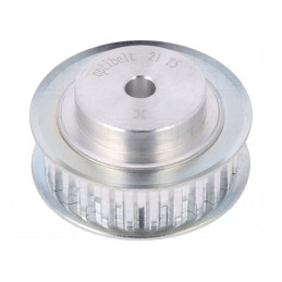 Roată de curea T5 aluminiu 34,25mm 10mm | Electronic-mag.ro | Componente Electronice