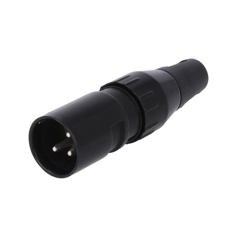 Mufă XLR 3-Pin Tată pentru Cablu | Electronic-mag.ro | Componente Electronice
