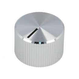 Buton Rotativ cu Indicator 6mm Aluminiu și Plastic | Electronic-mag.ro | Componente Electronice