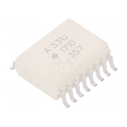 Optocuplor SMD 5kV SO16 60kV/μs | Electronic-mag.ro | Componente Electronice