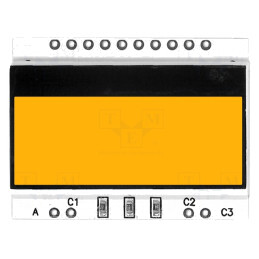 Iluminare LED Ambră 36x27,5x2,6mm | Electronic-mag.ro | Componente Electronice
