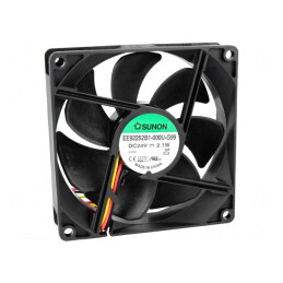 Ventilator axial 24V DC 92x92mm | Electronic-mag.ro | Componente Electronice