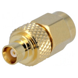 Adaptor MCX Mamă la SMA Tată | Electronic-mag.ro | Componente Electronice