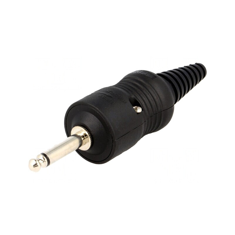 Mufă Jack 6,3mm Mono 2 Piste Drept 15mm | Electronic-mag.ro | Componente Electronice