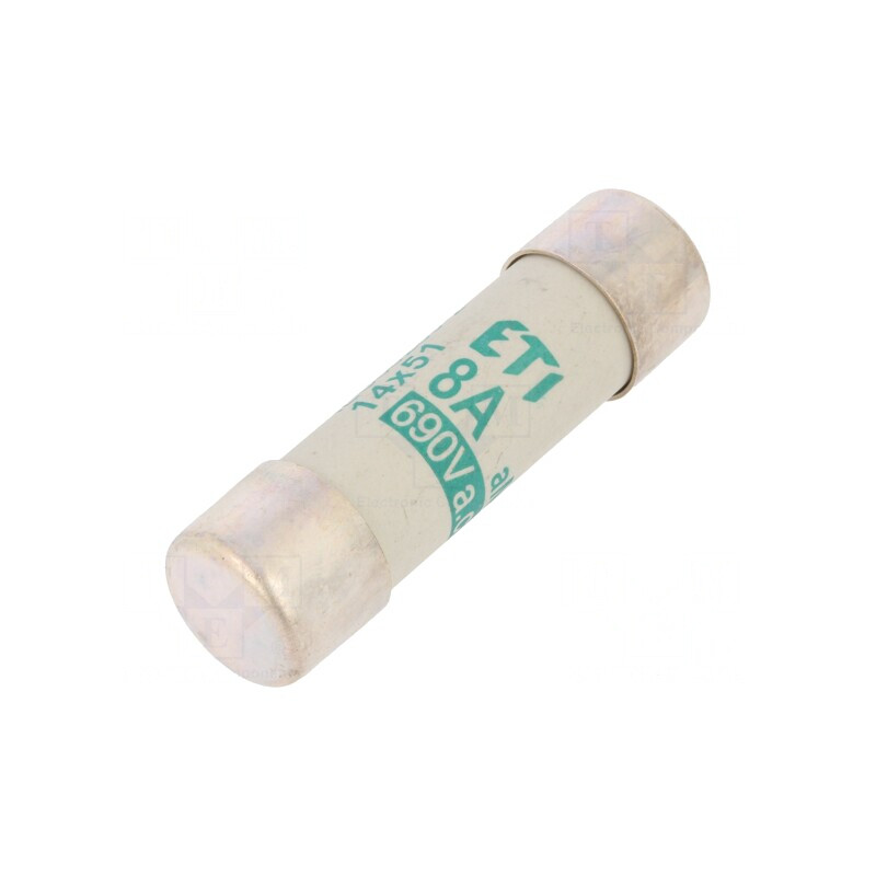 Siguranță cilindrică industrială 8A 690VAC | Electronic-mag.ro | Componente Electronice