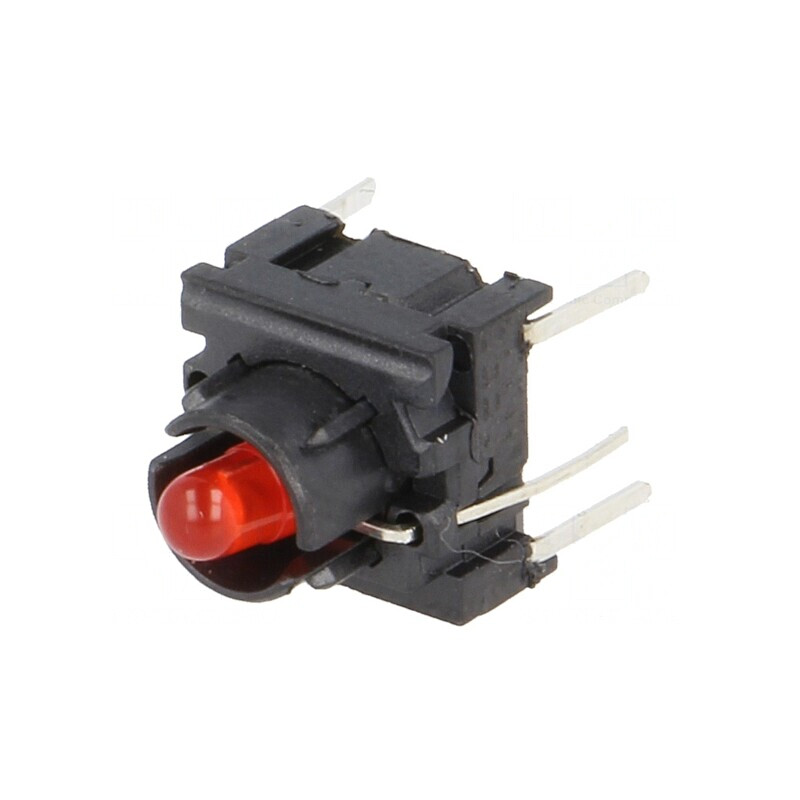 Microîntrerupător TACT SPST-NO 0.05A 24V THT | Electronic-mag.ro | Componente Electronice