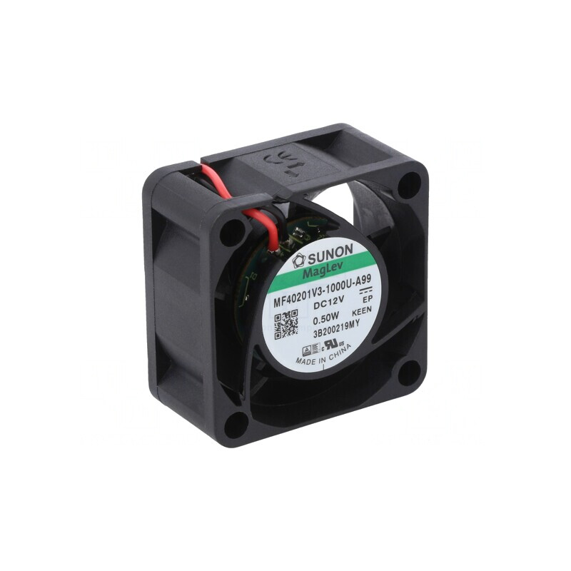 Ventilator axial 12V DC 40x40x20mm 10.69m3/h 16.5dBA | Electronic-mag.ro | Componente Electronice