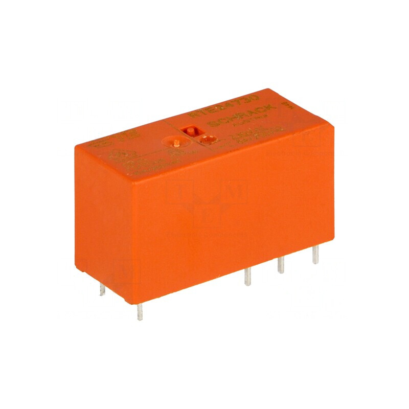 Releu Electromagnetic DPDT 230VAC 8A PCB | Electronic-mag.ro | Componente Electronice
