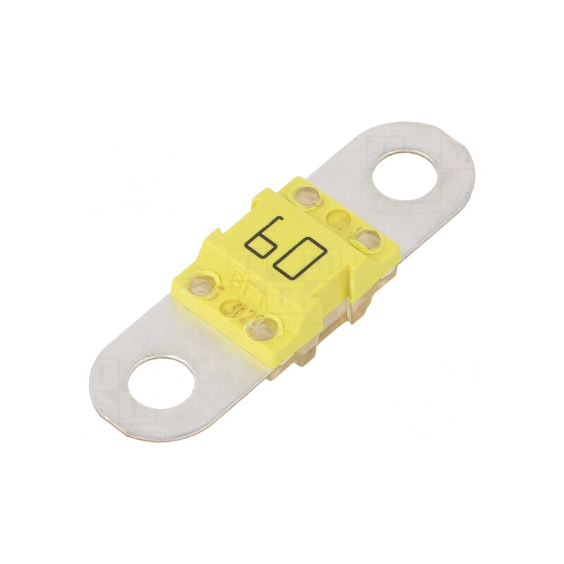 Siguranță Auto 60A 32VDC Cupru 16x12x8mm | Electronic-mag.ro | Componente Electronice