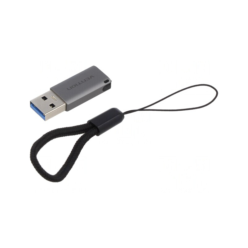 Adaptor USB 3.0/3.1 USB-A la USB-C Gri | Electronic-mag.ro | Componente Electronice