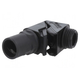 Conectori unghi 90° Poliamidă Metric 19mm | Electronic-mag.ro | Componente Electronice